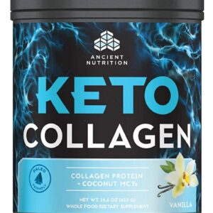 Ancient Nutrition KetoCollagen Baunilha - Colágeno Hidrolisado 414g