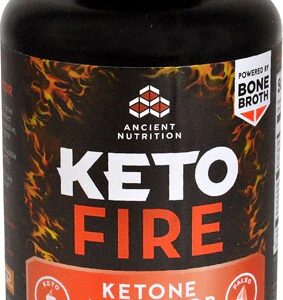 Ancient Nutrition KetoFIRE Ativador Cetogênico - 180 Cápsulas