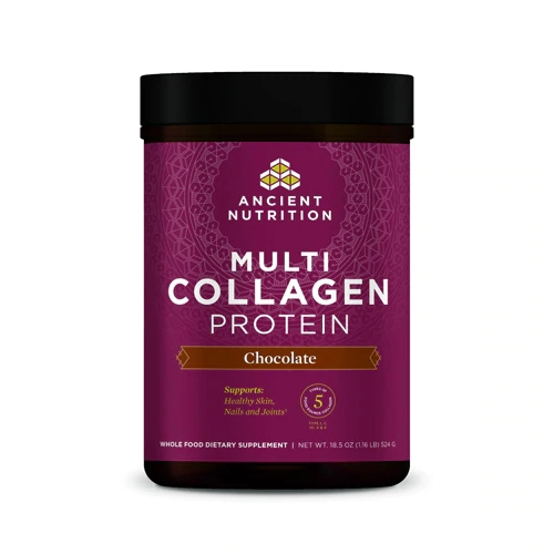 Ancient Nutrition Multi Colágeno Proteína Sabor Chocolate 524g