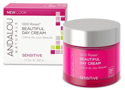 Andalou Naturals 1000 Roses Creme Facial Hidratante Dia 48g - Pele Radiante