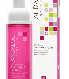 Andalou Naturals 1000 roses™ Cleansing Foam Sensitive -- 5.5 fl oz
