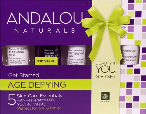 Andalou Naturals Age Defying Get Started 5 Piece Gft Set -- 1 Kit
