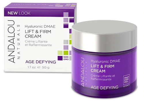 Creme Anti-idade Andalou Naturals Hialurônico DMAE 50g - Firmeza e Renovação