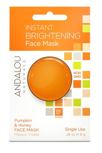 Máscara Facial Iluminadora Andalou Naturals de Abóbora - 8g
