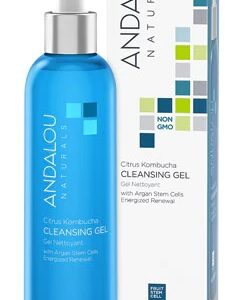 Andalou Naturals Clear Skin Cleansing Gel Citrus Kombucha -- 6 oz