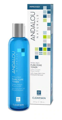 Tônico Facial Andalou Naturals Clear Skin Willow Bark 177ml - Controle de Poros e Pele Limpa