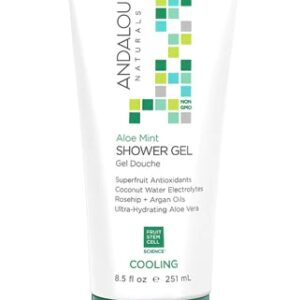 Comprar andalou naturals cooling shower gel aloe mint -- 8. 5 fl oz preço no brasil bath & body care beauty & personal care shower gel soap suplementos em oferta suplemento importado loja 23 online promoção -