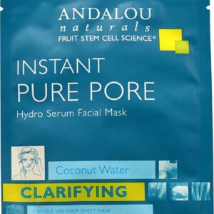 Máscara Facial Andalou Naturals Pure Pore Hydro Serum 18ml - Hidratação e Purificação Profunda