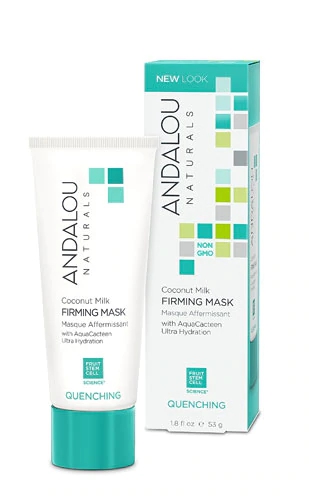 Máscara Firmadora de Leite de Coco Andalou Naturals 53ml - Pele Radiante e Firme