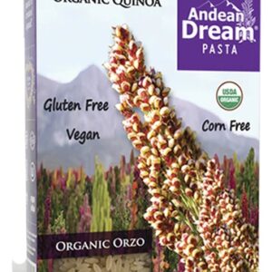 Comprar andean dream quinoa pasta organic orzo -- 8 oz preço no brasil food & beverages pasta quinoa pasta suplementos em oferta suplemento importado loja 9 online promoção -