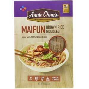 Macarrão de Arroz Integral Annie Chun's Maifun - 227g | Sabor e Saúde no seu Prato