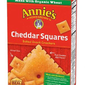 Comprar annie's homegrown cheddar squares -- 7. 5 oz preço no brasil cheese crackers crackers food & beverages snacks suplementos em oferta suplemento importado loja 7 online promoção - 7 de agosto de 2022