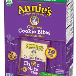 Comprar annie's homegrown cookie bites chocolate chip -- 10 packs preço no brasil cookies food & beverages other cookies snacks suplementos em oferta suplemento importado loja 15 online promoção -