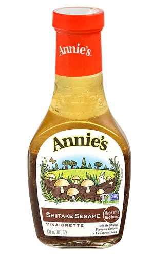Molho Shiitake e Gergelim Annie's Naturals - 237ml
