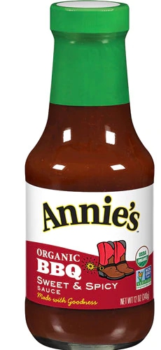 Molho BBQ Doce e Picante Orgânico Annie's Naturals - 355ml