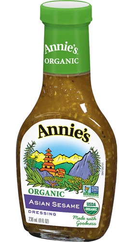 Molho Asiático de Gergelim Orgânico Annie's Naturals - 237ml