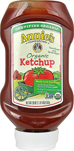 Ketchup Orgânico Annie's 20 oz (aprox. 567g) - Sabor Autêntico e Saudável