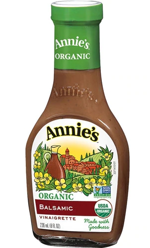 Vinagrete Balsâmico Orgânico Annie's 237ml - Tempero Natural para Saladas