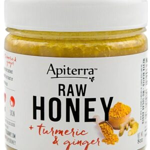 Comprar apiterra raw honey turmeric & ginger -- 8 oz preço no brasil food & beverages honey raw honey suplementos em oferta sweeteners & sugar substitutes suplemento importado loja 23 online promoção -