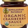 Comprar appalachian naturals organic cranberry sauce -- 11 oz preço no brasil goldenseal herbs & botanicals respiratory health suplementos em oferta suplemento importado loja 5 online promoção -