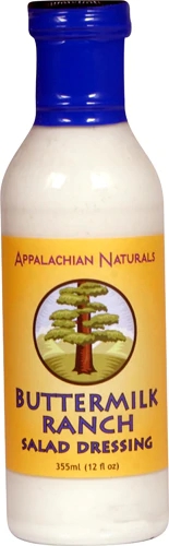 Molho de Salada Buttermilk Ranch Sem Glúten Appalachian Naturals 355ml