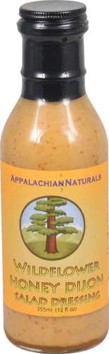 Molho de Salada Appalachian Naturals Mel Selvagem Dijon Sem Glúten 355ml