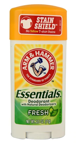 Desodorante Arm & Hammer Essentials Fresh 70g: Proteção Natural e Frescor Duradouro