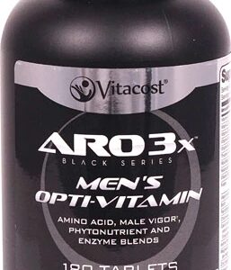 ARO-Vitacost 3X Black Series Opti-Vitamin para Homens - 180 Tabletes