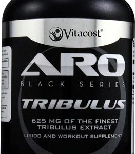 Tribulus Terrestris Aro-Vitacost Black Series 625mg - 200 Cápsulas | Energia e Vitalidade