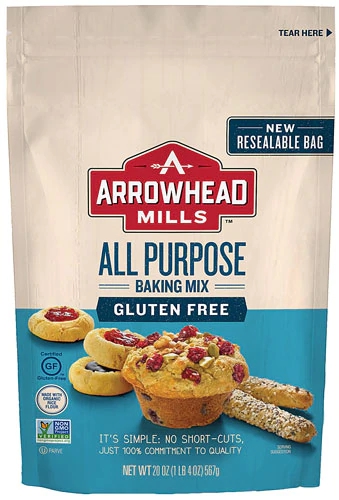 Mistura para Bolo Sem Glúten Arrowhead Mills - 567g