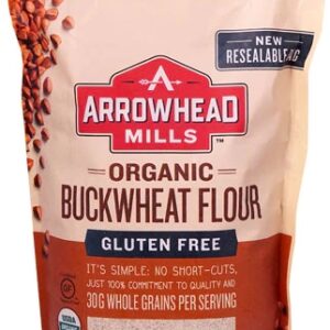 Comprar arrowhead mills organic buckwheat flour gluten free -- 22 oz preço no brasil buckwheat flour flours & meal food & beverages suplementos em oferta suplemento importado loja 3 online promoção -