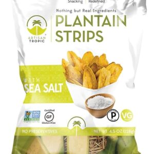 Comprar artisan tropic plantain strips gluten free paleo sea salt -- 4. 5 oz preço no brasil chips food & beverages plantain chips snacks suplementos em oferta suplemento importado loja 7 online promoção -
