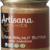 Comprar artisana 100% organic raw walnut nut butter with cashews -- 8 oz preço no brasil food & beverages nut & seed butters peanut butter alternatives suplementos em oferta suplemento importado loja 1 online promoção -