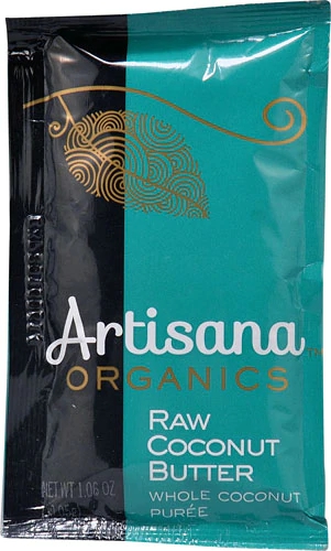Manteiga de Coco Orgânica Crua Artisana Squeeze Pack - 30g