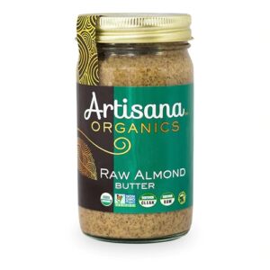 Manteiga de Amêndoa Crua Artisana Organics 400g - Puro Sabor e Nutrição