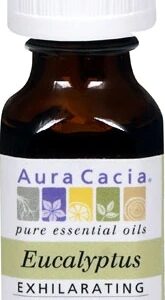 Óleo Essencial de Eucalipto Aura Cacia Puro 15ml - Revigorante e Purificador