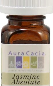 Óleo Essencial de Jasmim Absoluto Aura Cacia 100% Puro 3,7ml - Aromaterapia e Bem-Estar para Pele e Mente