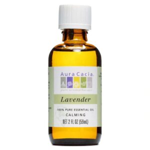 Óleo Essencial de Lavanda Aura Cacia Puro 100% - 59ml (2 fl oz)