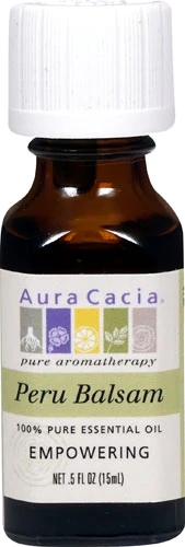 Óleo Essencial Peru Balsam Aura Cacia 100% Puro - 15ml