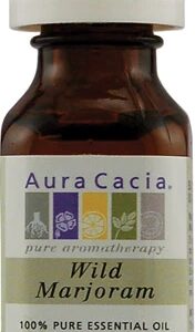 Óleo Essencial de Manjerona Selvagem Aura Cacia Puro 15ml: Relaxamento e Bem-Estar Natural