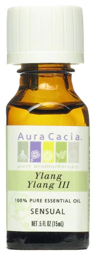 Óleo Essencial de Ylang Ylang Aura Cacia 100% Puro - 15ml