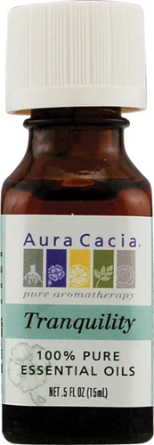 Óleo Essencial Aura Cacia Tranquility 100% Puro - 15ml para Bem-Estar e Relaxamento