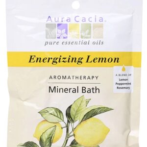 Comprar aura cacia aromatherapy mineral bath energizing lemon -- 2. 5 oz preço no brasil bath & body care bath salts & soaks beauty & personal care bubble bath suplementos em oferta suplemento importado loja 9 online promoção -