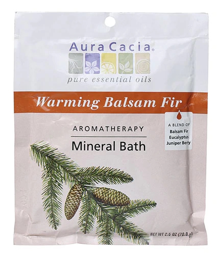 Aura Cacia Óleo para Banho Aromaterapia Abeto Balsâmico Quente - 70.8g