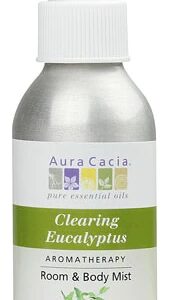 Aura Cacia Aromaterapia Mist Eucalipto Colheita 118ml - Refrescante e Revigorante