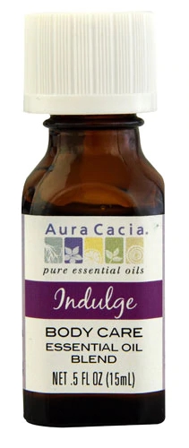 Aura Cacia Óleo Essencial para Corpo Indulge - 15ml (Blend de Cuidados Corporais)