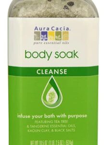 Comprar aura cacia body soak bath salts cleanse -- 18. 5 oz preço no brasil bath & body care bath salts & soaks beauty & personal care bubble bath suplementos em oferta suplemento importado loja 43 online promoção -