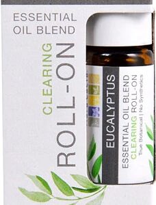 Aura Cacia Óleo Essencial Clarificante Eucalipto Roll-On 9ml - Alívio e Bem-Estar Natural