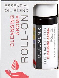 Aura Cacia Óleo Essencial Roll-On Purificador Mix Medieval 9ml - Aroma Terapêutico