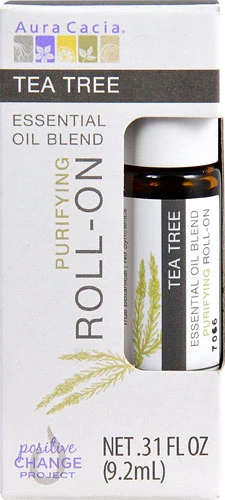 Óleo Essencial Aura Cacia Purificante Melaleuca Roll-On 9ml